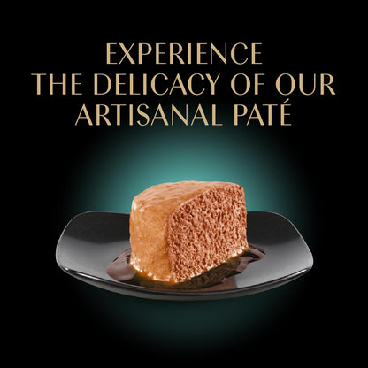 Perfect Portions Wet Cat Food Pate with Sustainable Salmon, Signature Seafood Entree, and Tender Whitefish and Tuna Entree Variety Pack, 2.6 Oz. Twin Pack Trays (24 Count, 48 Servings)