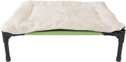 Fleece Dog Bed Topper for Dog Cot Beds (Large)