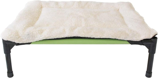 Fleece Dog Bed Topper for Dog Cot Beds (Large)