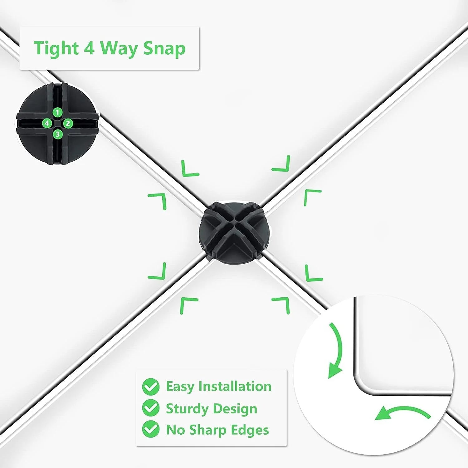 Pet Playpen Portable Small Animals Play Pen Rabbit Cage for Outdoor Indoor DIY Wire Fence for Hamster, Guinea Pig (14" * 14"/12Pieces, Translucent)