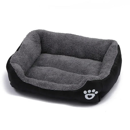Pet Large Dog Beds Soft Warm Cat Bed Cushion Waterproof Bottom Small Dog Bed Chihuahua Husky Pet Sofa Beds for Dogs Cats S-3XL