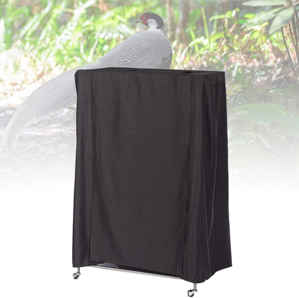 Bird Parrot Cage Cover Waterproof Extra Large Good Night Parrot Birdcage Covers for Parakeets Budgies Macaw Square Cages (M: 35X25X47In/ 89X64X120Cm)