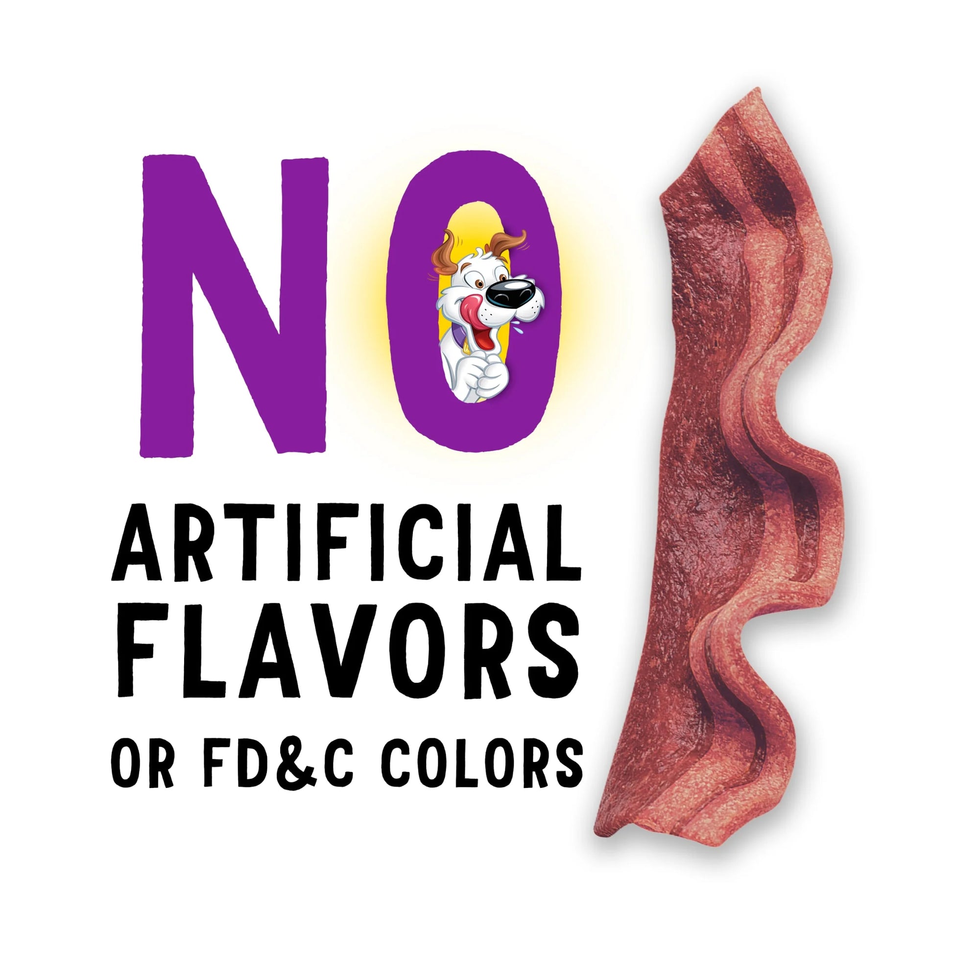 Purina  Strips Dog Treats with Real Bacon & Beef Flavors Tender Chews, 40 Oz Pouch