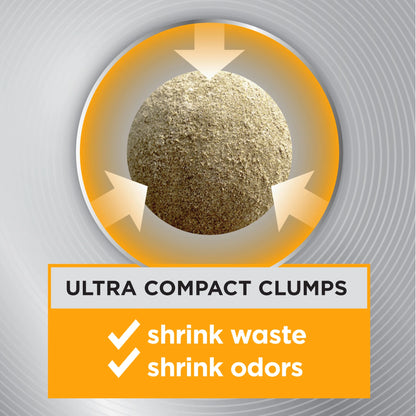 Hardball Lightweight Cat Litter, Multi-Cat No-Mess Scoopable Clumping Litter, 10.5 Lb