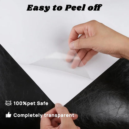 Cat Scratch Tape Protectors with Scraper & Twist Pins, Clear (8 Pack)