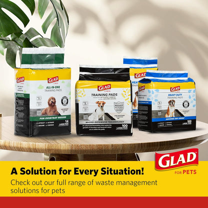 for Pets Extra Large Charcoal Dog Training Pads - Absorbent Disposable Pee Pads for Dogs, Cats & Puppies - Jumbo-Size Potty Pads That Neutralize Urine Instantly - 30 Count Pet Supplies