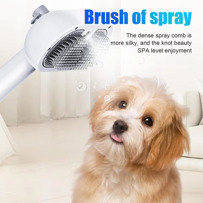 Animal Hair Remover Brush Dog and Cat Steam Brush Pet Self Cleaning Dog Brush Grooming Removes Cat Hairs Cat Dog Accessories
