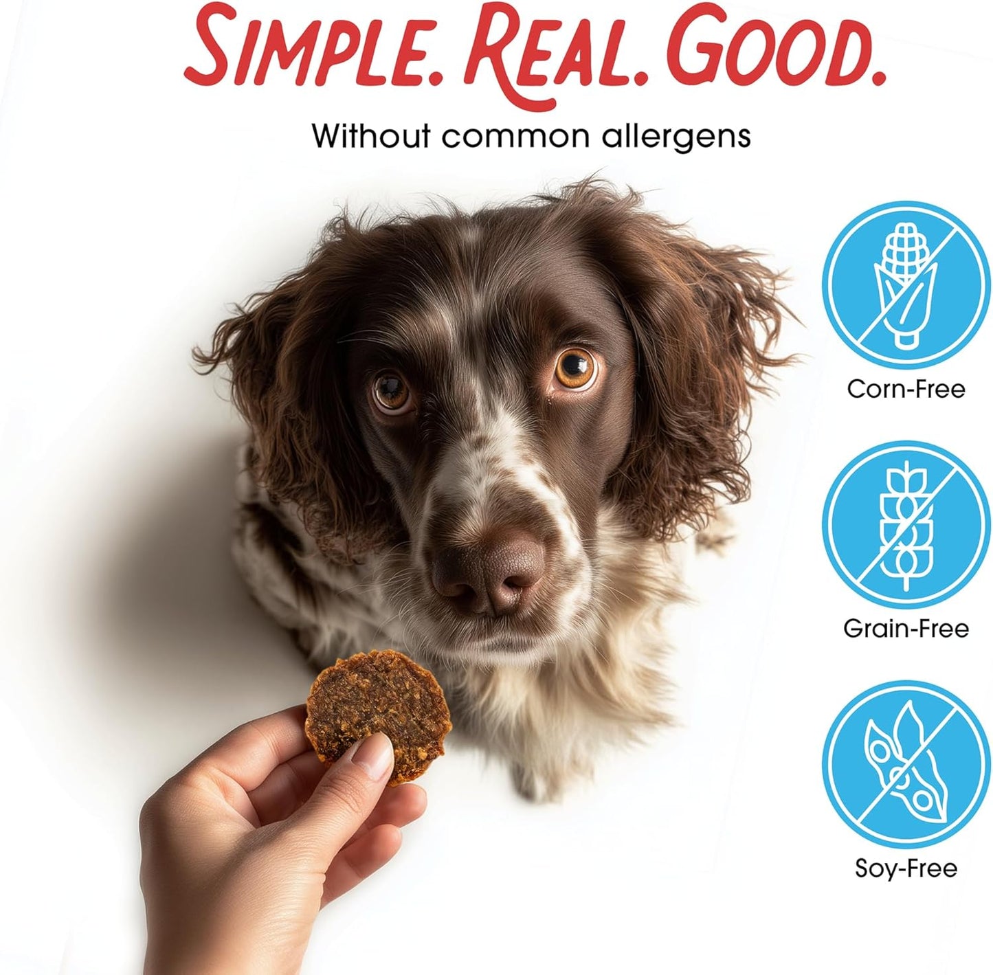 Filler Free Dogs Love Duck & Carrot Premium Jerky Treats. (2.5 Lb)