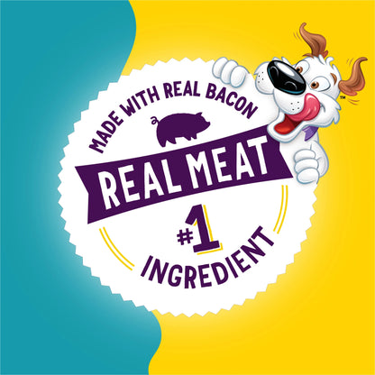 Purina  Sticks & Flavor Stix Dog Treats with Bacon & Peanut Butter Tender Chews, 6 Oz Pouch