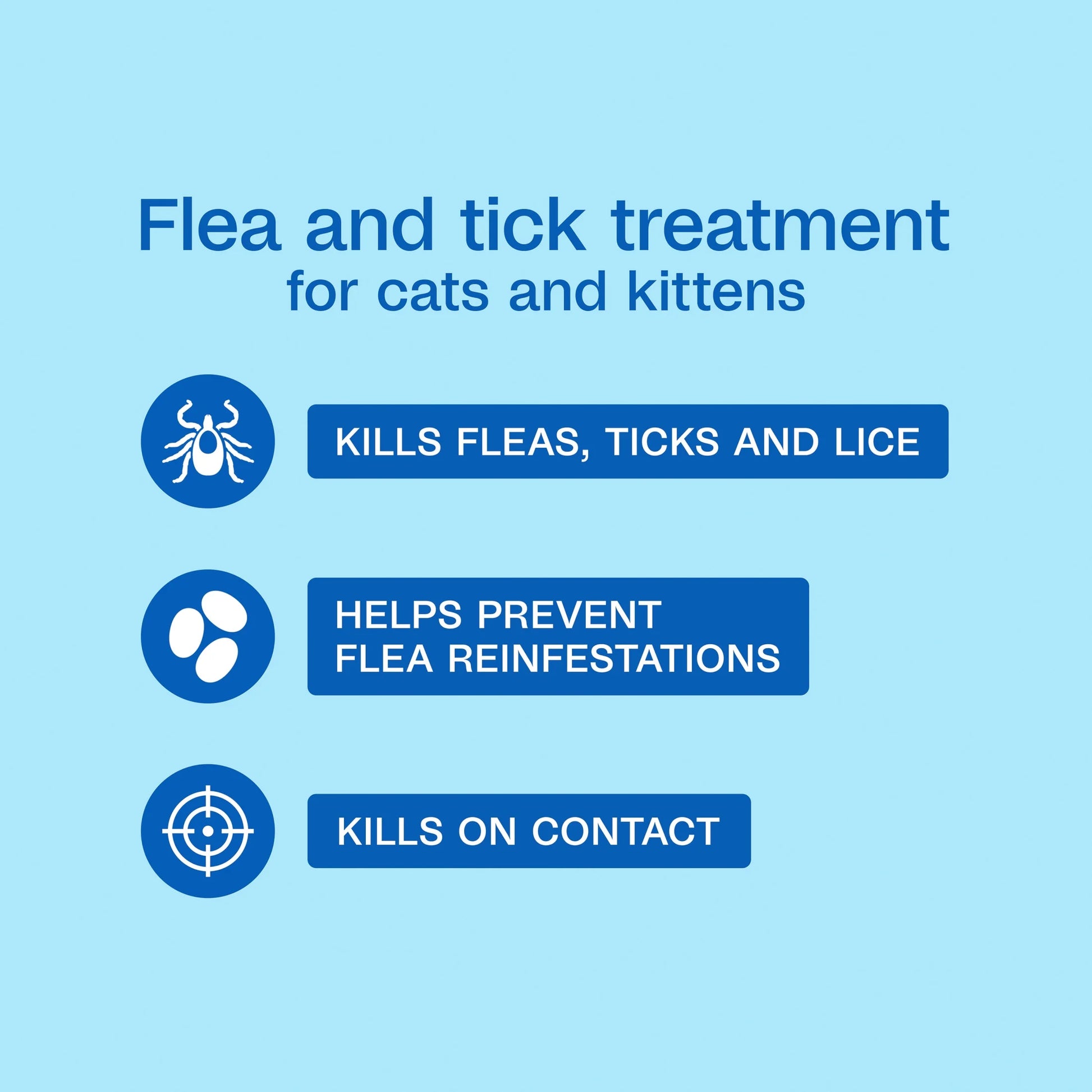 plus Flea & Tick Foaming Shampoo & Wash for Cats & Kittens over 12 Weeks, Sensitive Skin Flea Treatment for Cats & Kittens, Kills Adult Fleas, Ticks and Lice on Contact, 10 Ounces