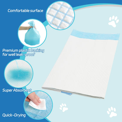 Puppy Pads Extra Large,28’’X34’’,Xl Dog Pee Pads,30Ct Potty Pads,Super Absorbent Puppy Training Pads,Leak-Proof Disposable Doggy Pads,6 Layers Protection Doggie Pads