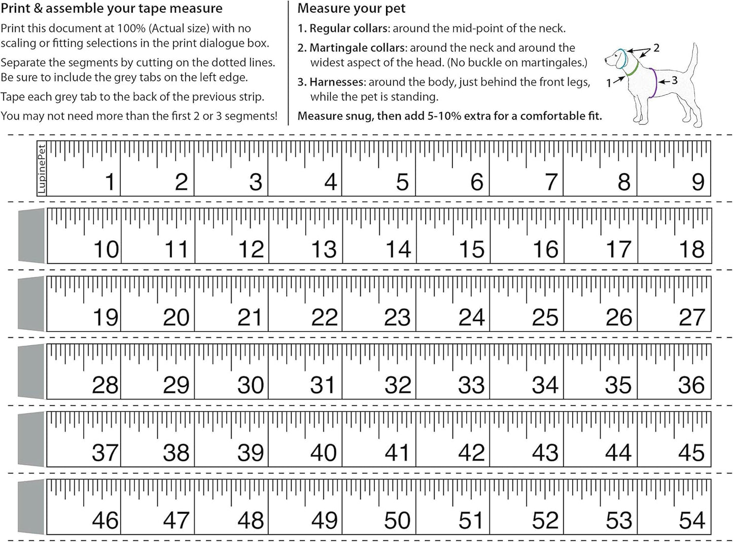 Originals 1" Dapper Dog 24-38" Step in Harness for Large Dogs