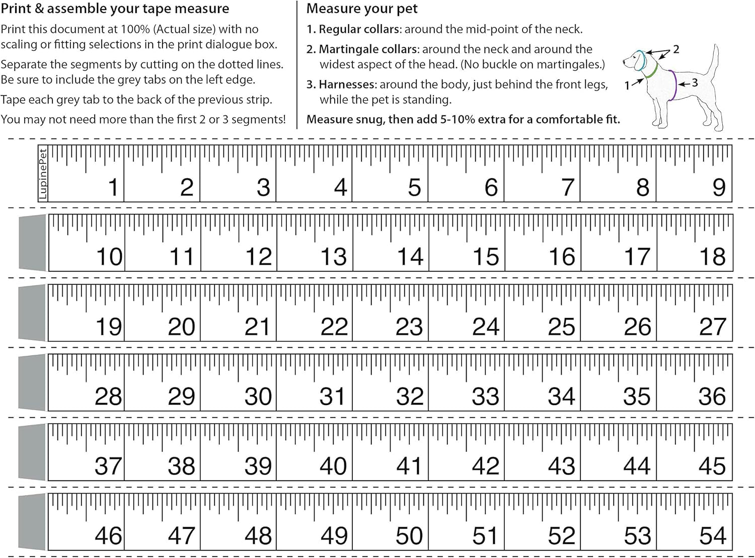 Originals 1" Dapper Dog 24-38" Step in Harness for Large Dogs