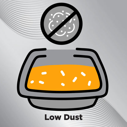 Hardball Lightweight Cat Litter, Multi-Cat No-Mess Scoopable Clumping Litter, 10.5 Lb