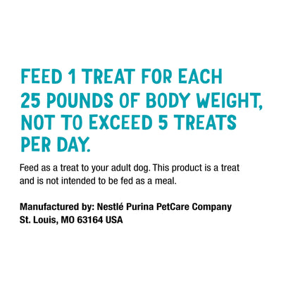 Purina  Sticks & Flavor Stix Dog Treats with Bacon & Peanut Butter Tender Chews, 6 Oz Pouch